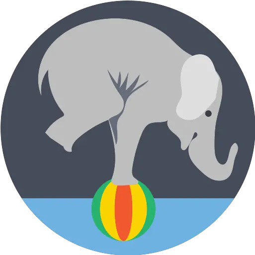  Elephant Circus Vector Svg Icon Elephant Circus Svg Png Circus Elephant Png