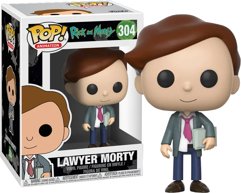  Rick And Morty Lawyer Morty Pop Vinyl Rick And Morty Funko Pop Png Rick And Morty Png