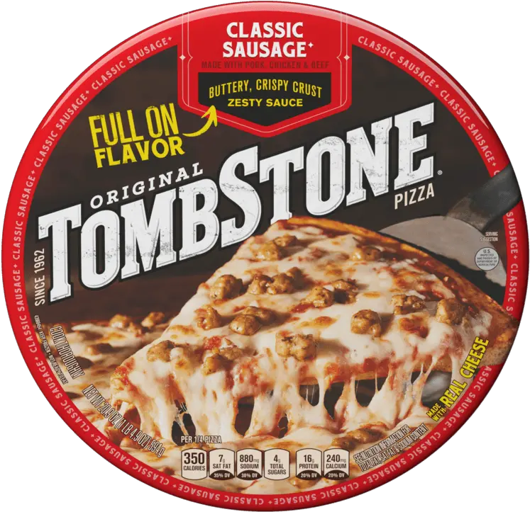  Classic Sausage Frozen Pizza Original Tombstone Tombstone Pizza Png Tombstone Png