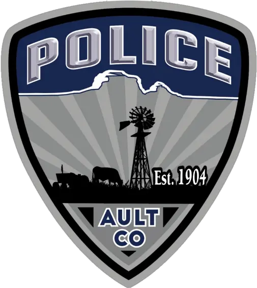  Police Ault Police Department Png Police Badge Logo