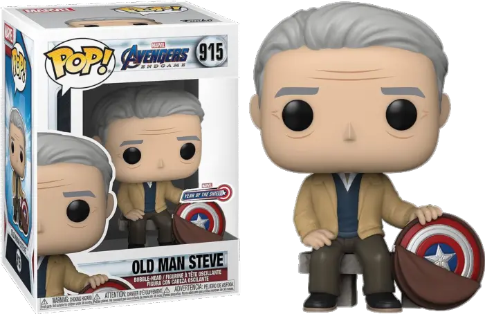  Year Of The Shield Old Man Steve Pop Vinyl Figure Old Man Steve Funko Pop Png Chi Chi Icon Dragon Ball