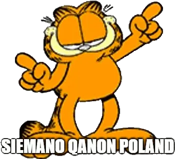  Qanon Poland Gif Qanon Anon Poland Discover U0026 Share Gifs Garfield Dancing Png Anon Icon