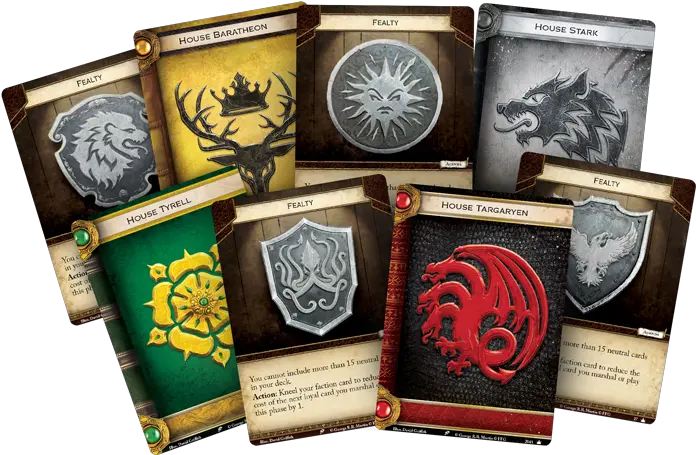  A Game Of Thrones The Card Second Edition House Stark Intro Deck Game Of Thrones Card Game Factions Png House Stark Png