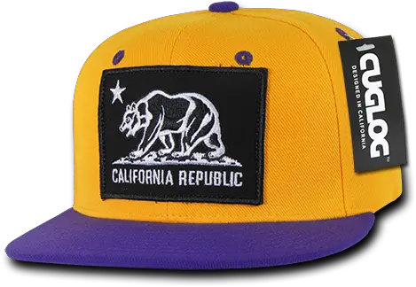  Blue California Cali Republic Flag Bear Black Patch Snapback California Republic Snapback Hat Png Wei Wuxian Icon