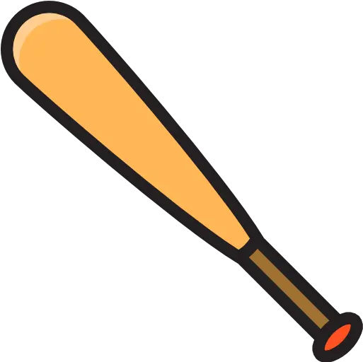  Baseball Bat Free Sports Icons Bate De Beisbol Png Baseball Png