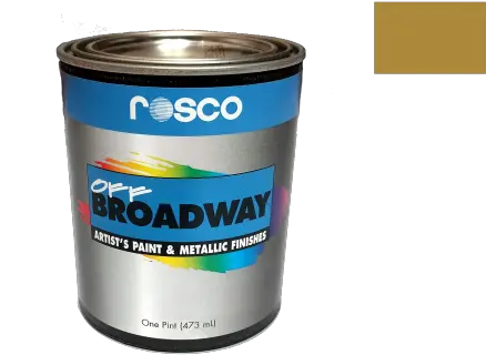  Rosco Off Broadway Paint Gold Stage Depot Box Png Gold Paint Png