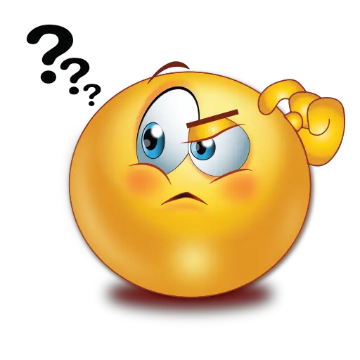  Emoji Transparent Png Clipart Free Emoji Question Mark Thinking Emoji Transparent Background