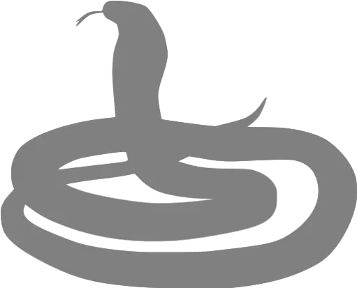  Gray Snake 5 Icon Free Gray Animal Icons Serpent Png Cobra Icon