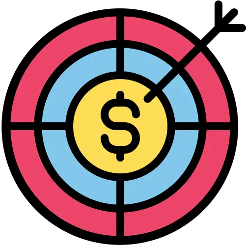  Financial Goal Icon Of Colored Outline Style Available In Financial Goals Icon Png Goal Png