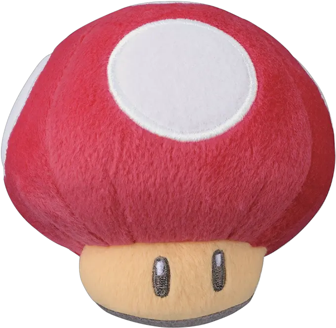  Download Super Mario Mushroom 5 Inch Plush 1329 Super Soft Png Mario Mushroom Png