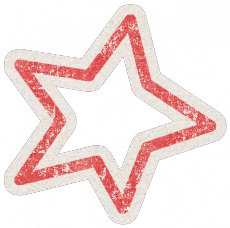  Lil Monster Red Star Outline Sticker Graphic By Sheila Reid Emblem Png Red Star Logos