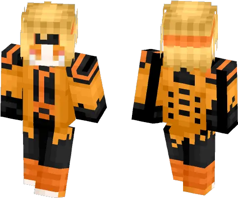  Download Naruto Uzumaki Minecraft Skin For Free Naruto Minecraft Skins 3d Png Naruto Uzumaki Png