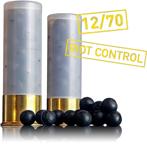  Download Rubber Buckshot Less Lethal Rubber Buckshot Png Shotgun Shell Png