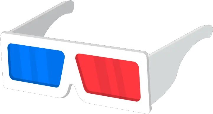  White 3d Glasses 3d White Glasses Png 3d Glasses Icon