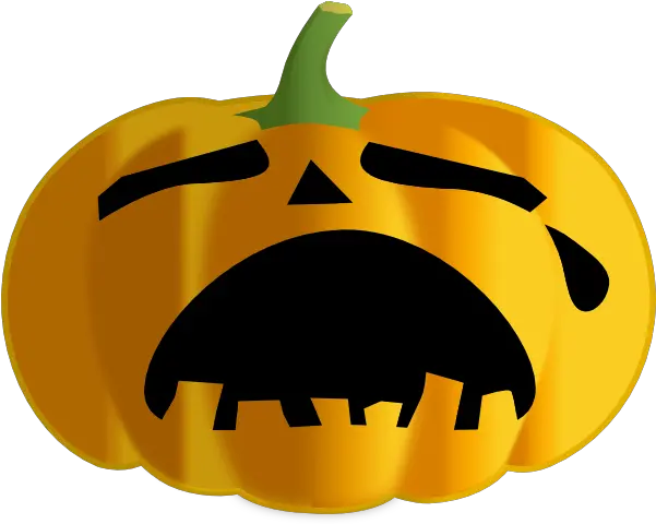  Dark Pumpkin Clip Art Transparent PNG