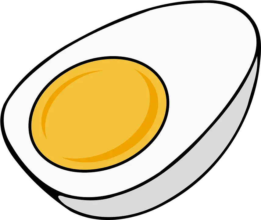  Hard Boiled Egg Clipart Png Egg Icon Vector