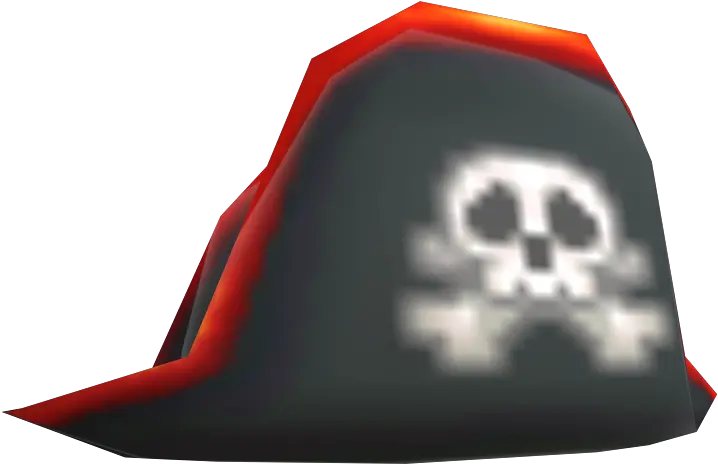  Ds Dsi Nintendogs Pirate Hat The Models Resource Hard Png Pirate Hat Icon