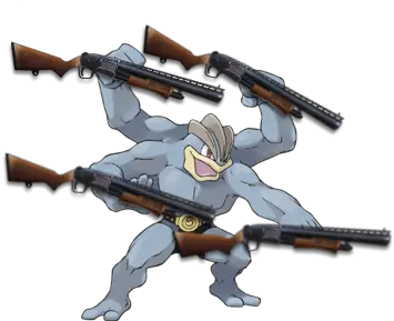  Me Before Double Pump Gets Nerfed Pokemon Machamp Png Fortnite Pump Png