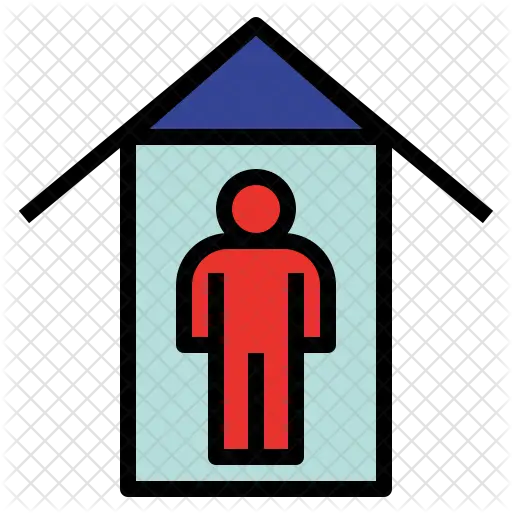  Alone Icon Of Colored Outline Style Home Alone Icon Png Home Alone Png