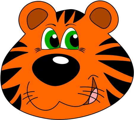  Yespress Hd Ultra Tigers Head Clipart Pack 6229 Tiger Face Clipart Png Tiger Head Png