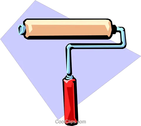  Paint Roller Royalty Free Vector Clip Art Illustration Rodo De Pintura Png Paint Roller Png