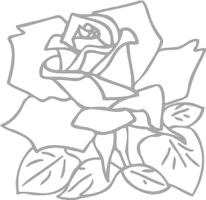  Rose Outline Png Transparent Images Rose Clip Art Rose Outline Png