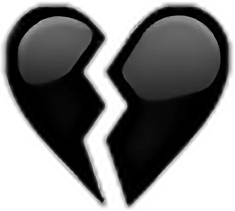  Black Tumblr Stuff Brokenheart Broken Broken Heart Png Heart Png Tumblr