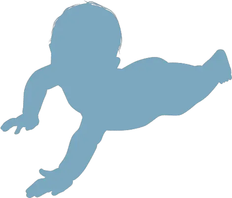  Transparent Png Svg Baby Silhouette Lying Baby Silhouette Png