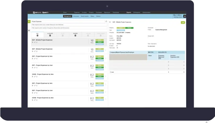  Kpi Reporting Dashboards From Netsuite Openair Help Vertical Png Kpi Dashboard Icon