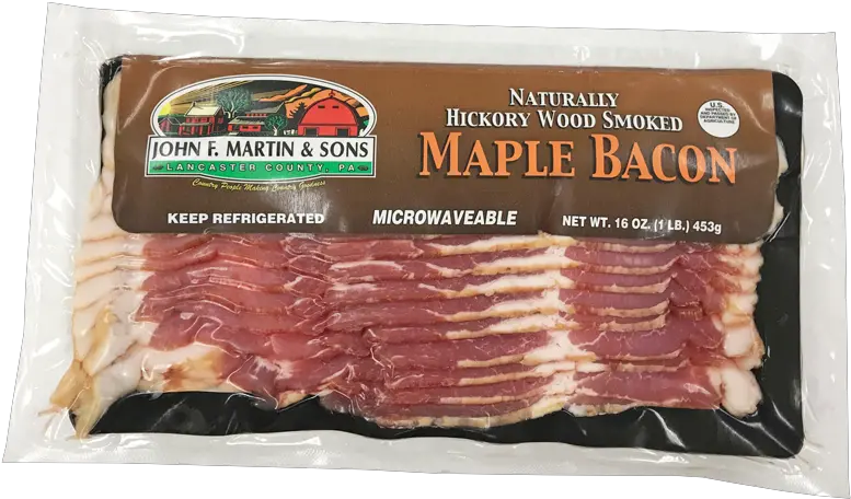  Maple Bacon John F Martin U0026 Sons John F Martin Sons Gluten Free Maple Bacon Png Bacon Transparent