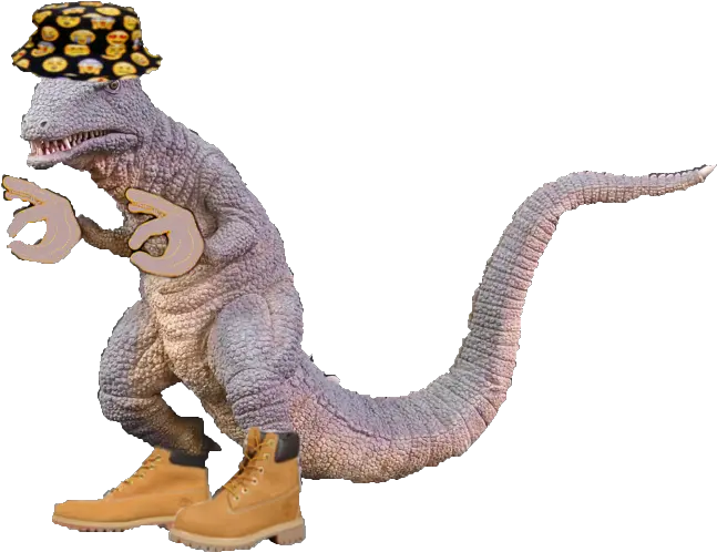  The Woke Ass Atomic Dinosaur Fan Made Kaiju Wikia Fandom Trex With Timbs Png Timbs Png