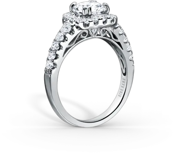  Kirk Kara Carmella K117c65r U2013 Diamond Palace Engagement Ring Png Carmella Png