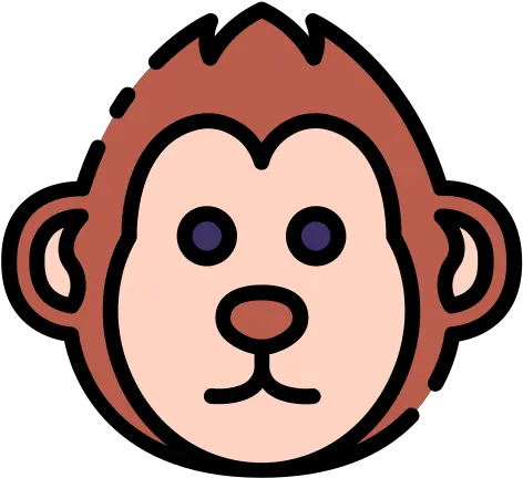  Monkey Free Animals Icons Dot Png Monkey Icon Png