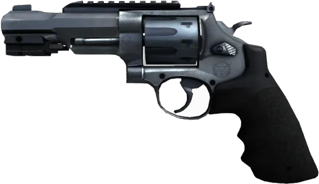  R8 Revolver Png 3 Image Smith And Wesson Model 27 Rubber Grips Revolver Png