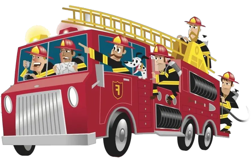  Fire Truck Png Clipart All Fire Truck Clipart Transparent Fire Truck Png