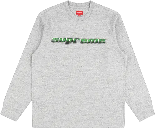  Supreme Chrome Logo Ls Top Png