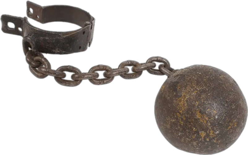  Rusty Ball And Chain Transparent Png Ball On Chain Png Ball And Chain Png