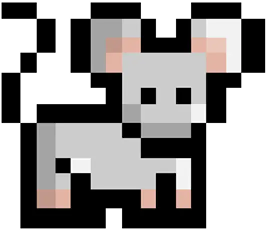  Download Pixel Pixelated Pixelart Mouse Pixel Art Png Pixel Art Png