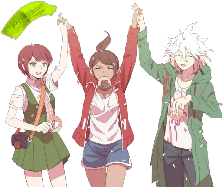  Dangan Ronpa Transparent Nagito Google Search Aoi Asahina And Nagito Png Danganronpa Transparent