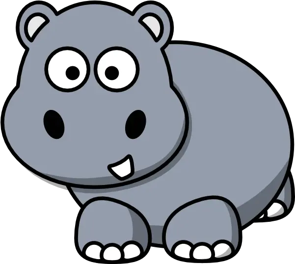  Animal Clipart Transparent Background Clipart Hippo Png Animal Clipart Png