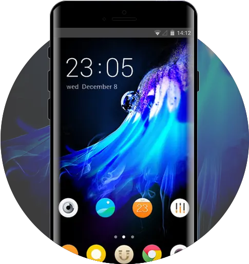  Galaxy Crystal Dew Free Android Theme U2013 U Launcher 3d Oppo A7 Theme Store Png Galaxy Calculator App Icon