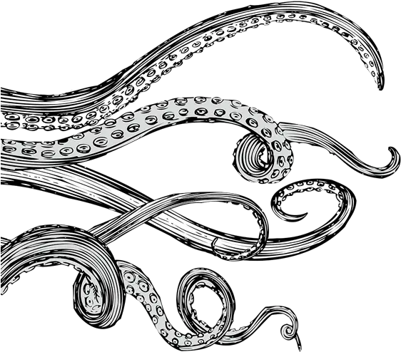  Download Hd Tentacles Png Transparent Octopus Tentacle Art Tentacles Transparent Background