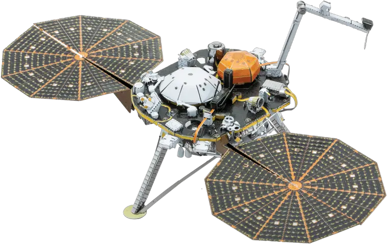  Insight Mars Lander Metal Earth Insight Lander Mars Png Rc Icon A5 Kit