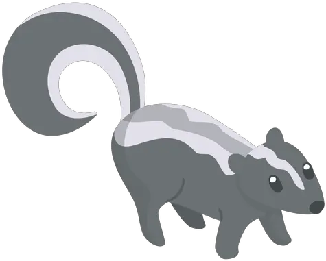  Skunk Animal Cartoon Dibujo Animado De Un Zorrillo Png Skunk Transparent