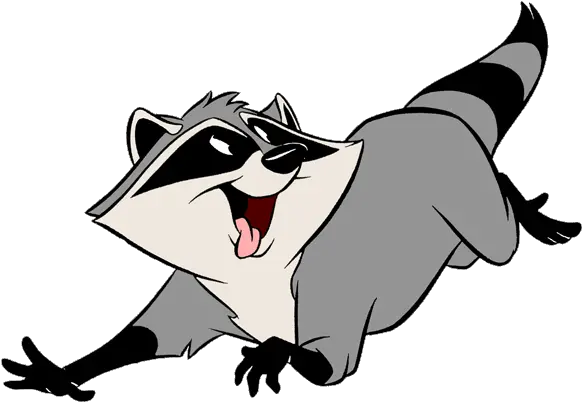  Raccoon Clipart Free Download Disney Pocahontas Meeko Png Raccoon Transparent Background