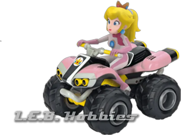  Princess Peach Rc Carrera Motorcycle Racer Leb Hobbies Png