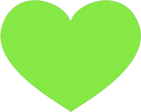  Green Heart Emoji Icon Vector Symbol Png