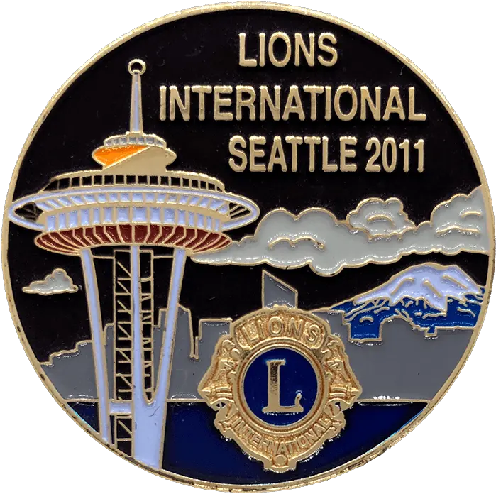  The Pin Center Custom Lapel Pins For Lions International Art Png Lions International Logo