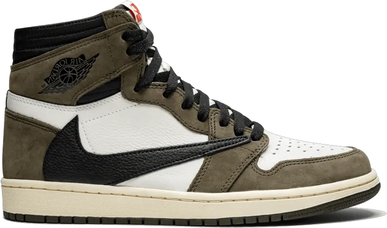  Air Jordan 1 Retro High Travis Scott Png