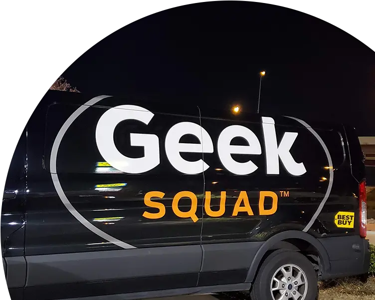  Fleet Wraps Commercial Vehicle Png Geek Squad Logo